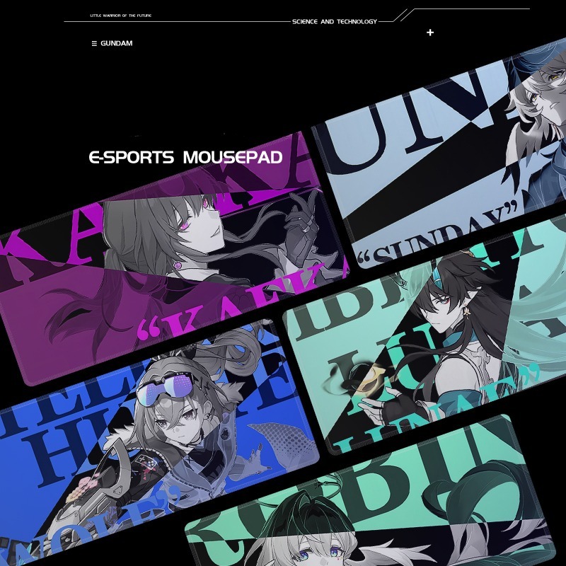 崩壞星穹鐵道 主題桌墊 布質滑鼠墊-ZUIHANG SHOP