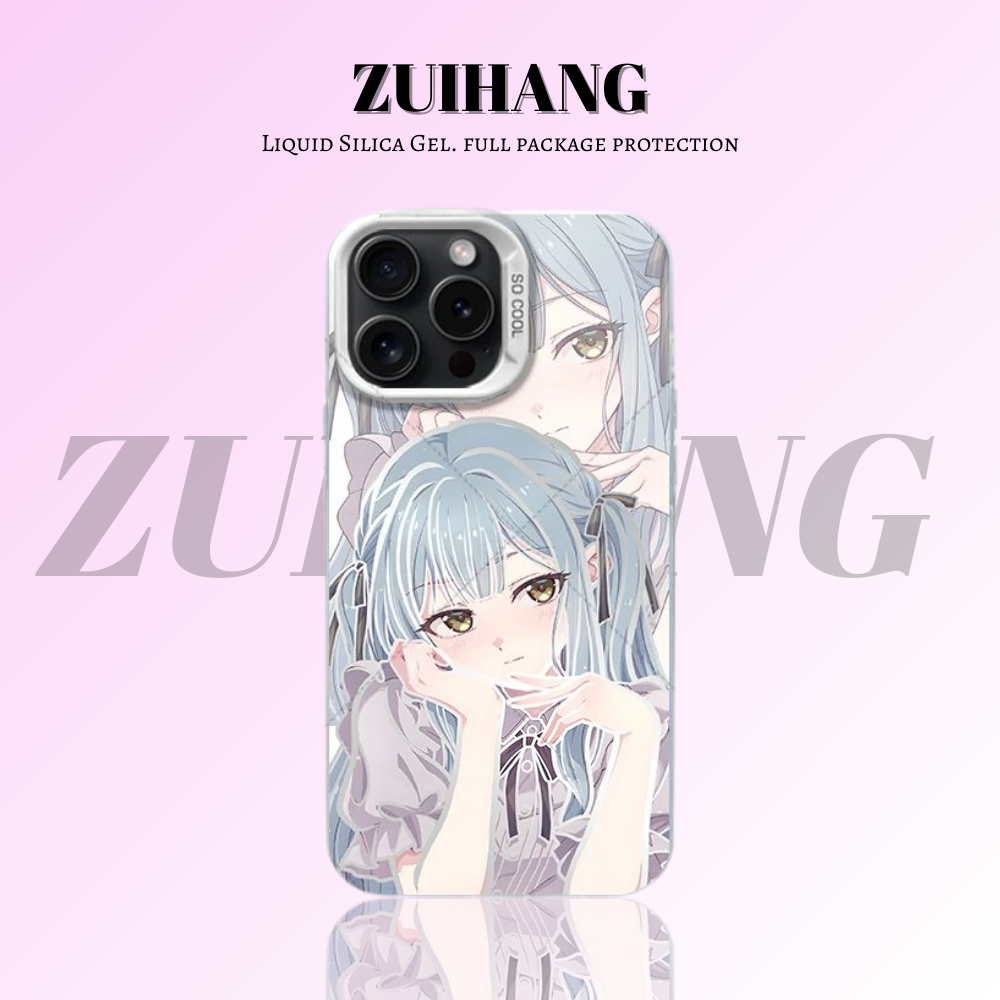 BanG Dream!彩銀線條漸變防摔手機殼-ZUIHANG SHOP