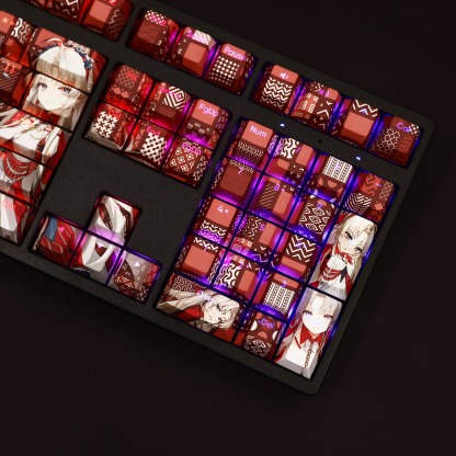 珂萊塔透光RGB108鍵標準配列衛星軸鍵帽-ZUIHANG SHOP