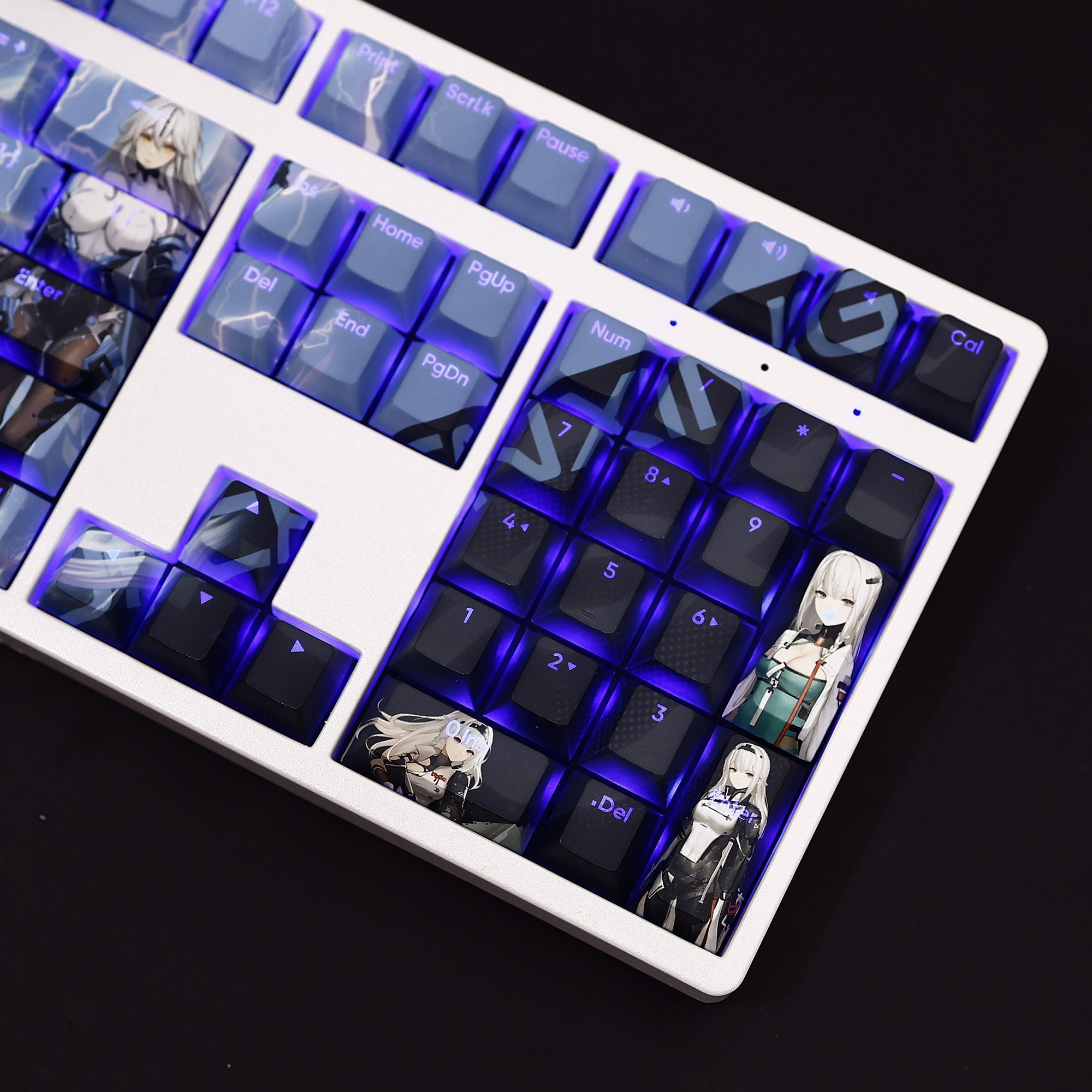 姬辰星透光RGB108鍵標準配列衛星軸鍵帽-ZUIHANG SHOP