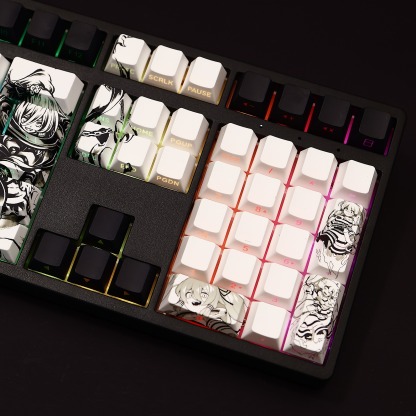 宮出口瑞靈東方Project透光RGB108鍵標準配列衛星軸鍵帽-ZUIHANG SHOP