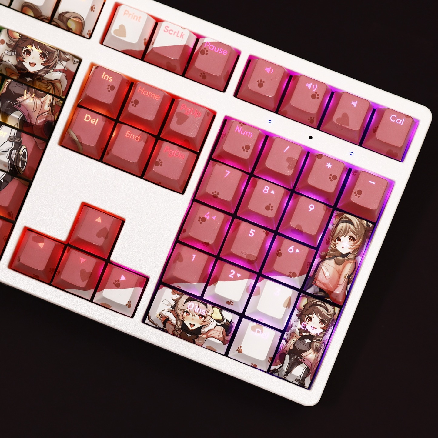 鳴潮燈燈透光RGB108鍵標準配列衛星軸鍵帽-ZUIHANG SHOP