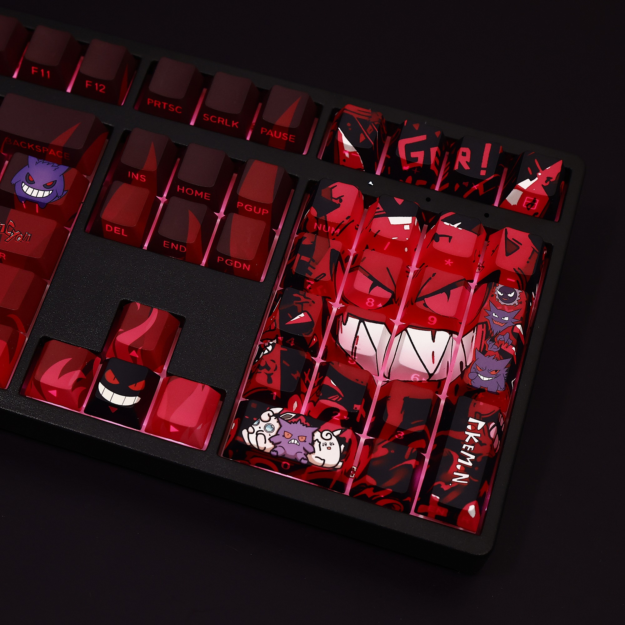 耿鬼 108鍵 標準配列 衛星軸鍵帽-ZUIHANG SHOP