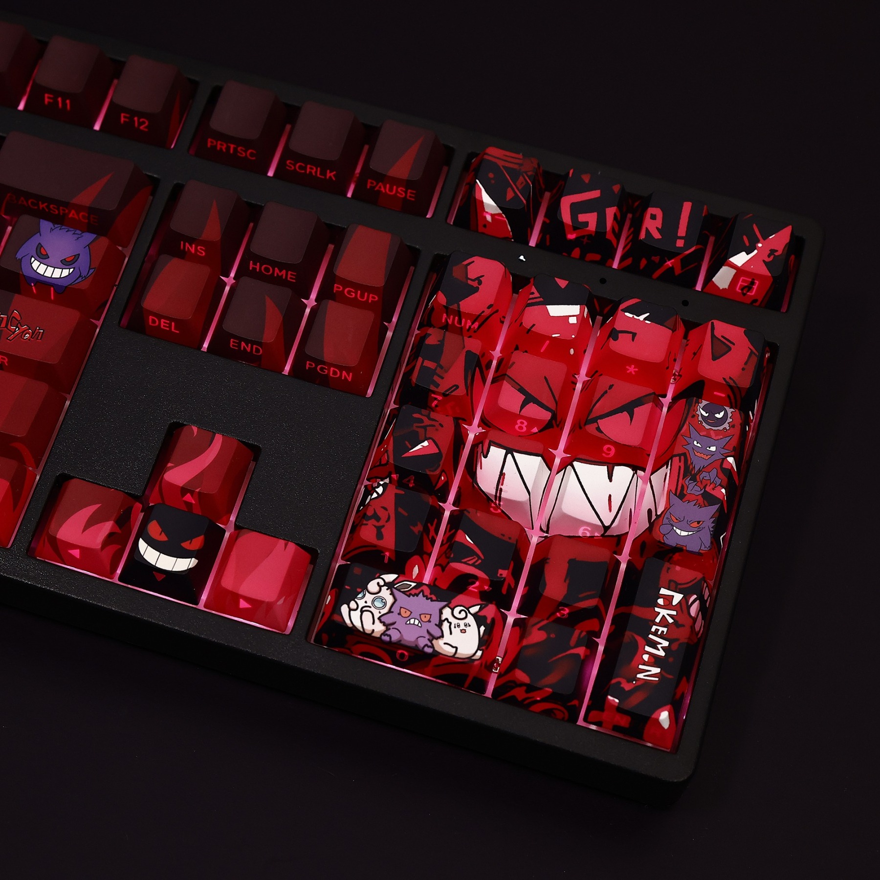 耿鬼 108鍵 標準配列 衛星軸鍵帽-ZUIHANG SHOP