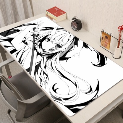 黑白動漫 主題桌墊 布質滑鼠墊-ZUIHANG SHOP