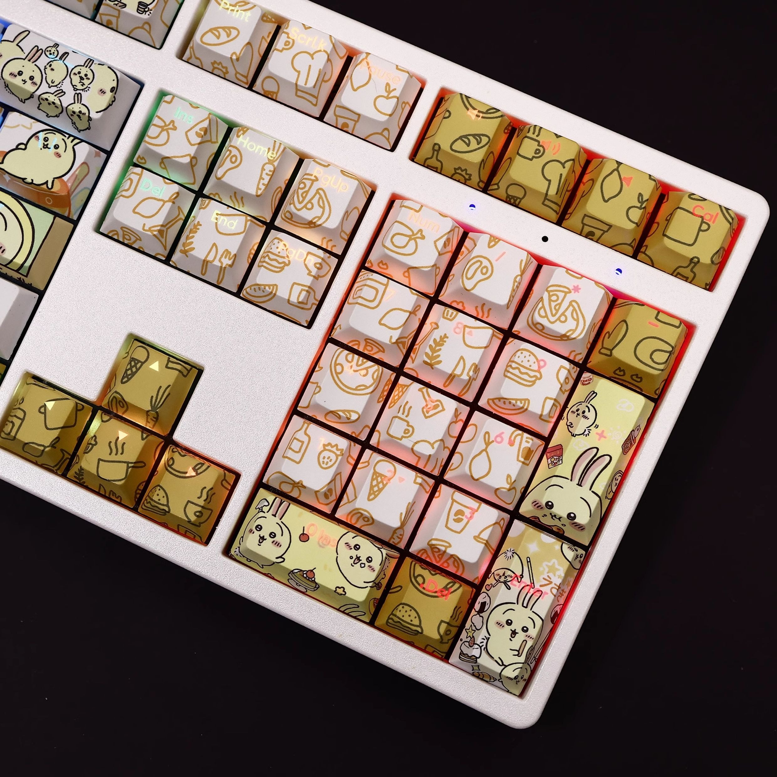 Chiikawa透光RGB108鍵標準配列衛星軸鍵帽-ZUIHANG SHOP