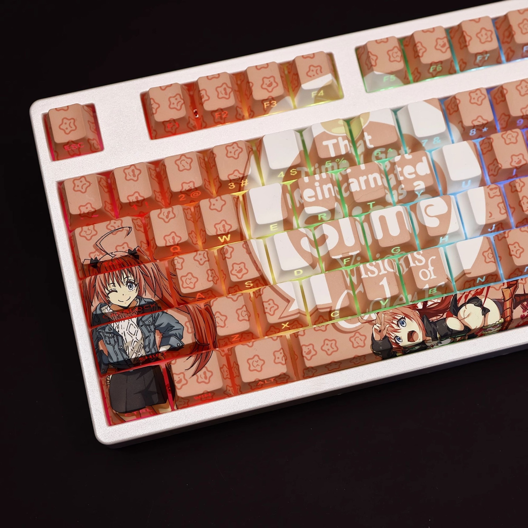 米莉姆·納瓦透光RGB108鍵標準配列衛星軸鍵帽-ZUIHANG SHOP