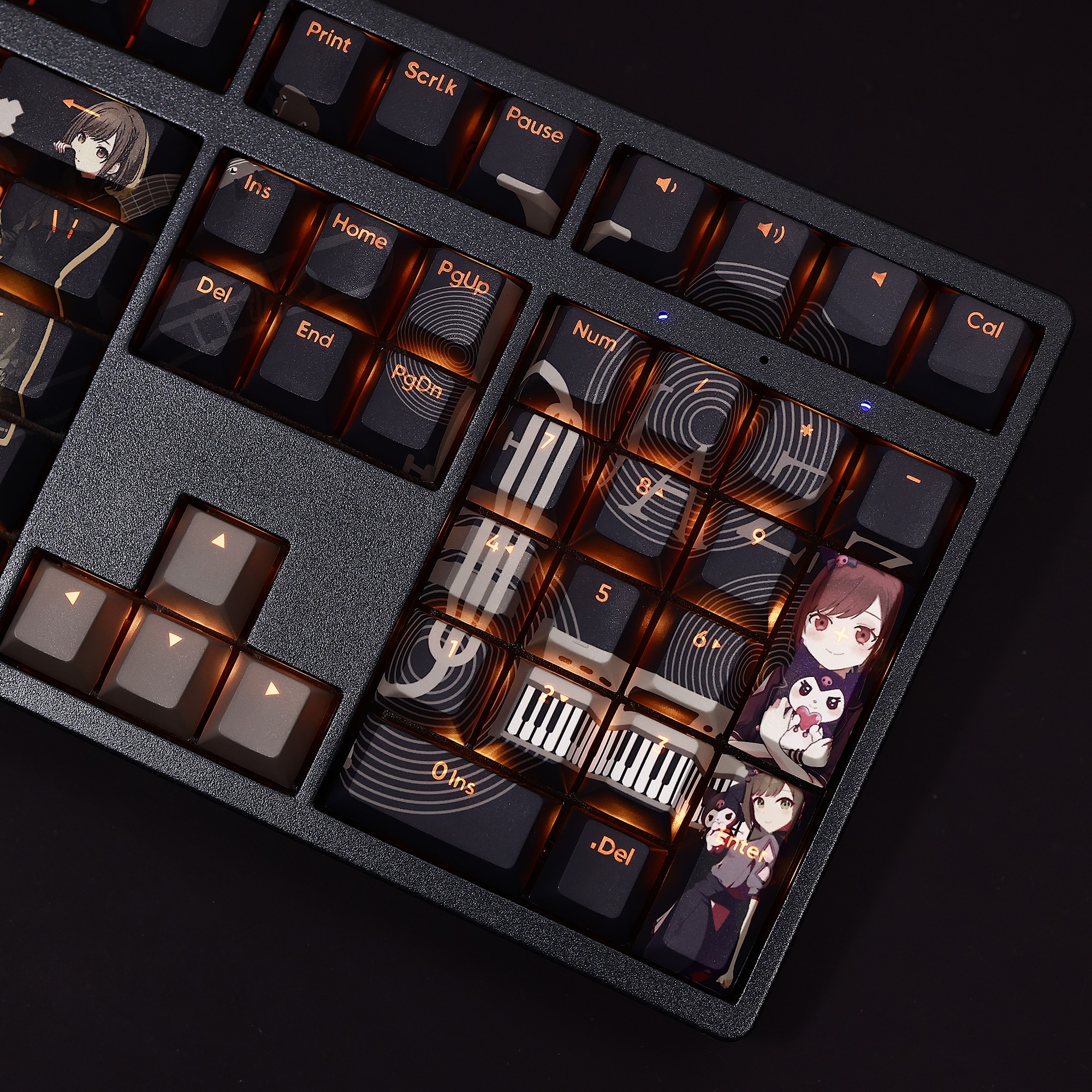 東雲繪名透光RGB108鍵標準配列衛星軸鍵帽-ZUIHANG SHOP