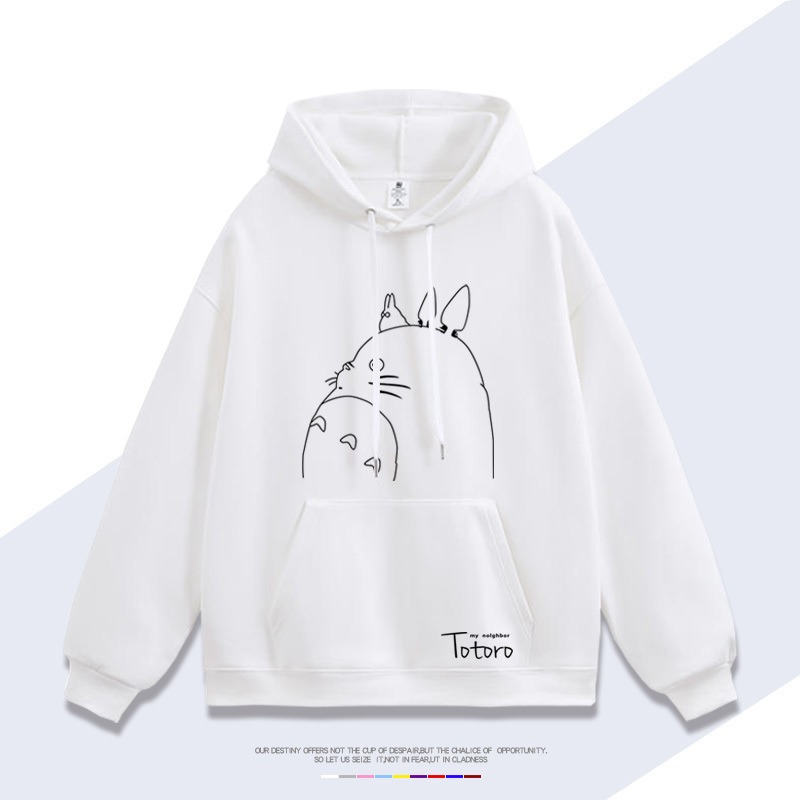 宮崎駿龍貓 2025秋冬新款 親子情侶裝連帽衛衣