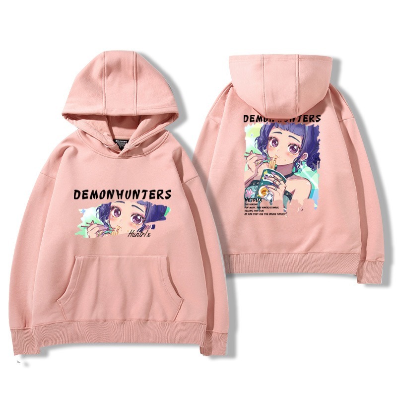 K-POP獵魔女團 2025秋冬新款 親子情侶男女連帽衛衣
