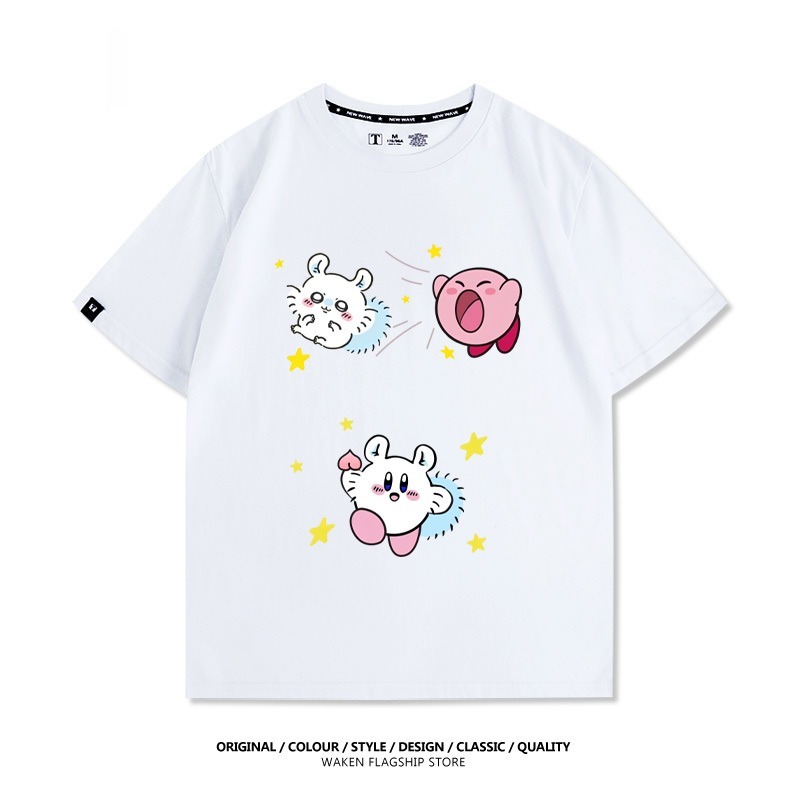 Chiikawa 2025親子情侶男女同款 印花短袖T恤