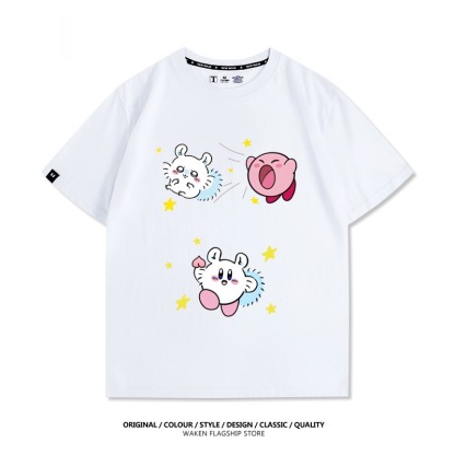 Chiikawa 2025親子情侶男女同款 印花短袖T恤