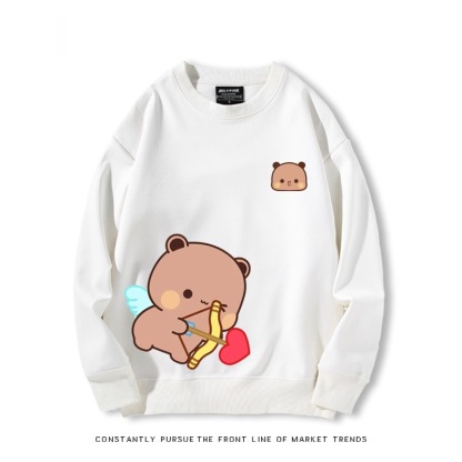 一二布布 秋冬新款 親子情侶裝圓領長袖