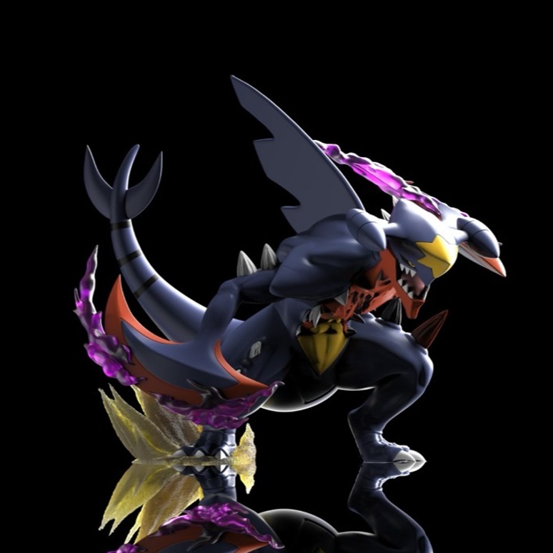 Pencil Studio 寶可夢 超級烈咬陸鯊 1/20