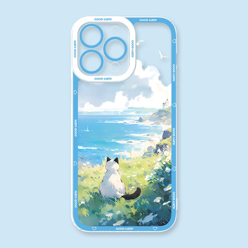 可愛萌寵天使眼透明防摔軟殼-ZUIHANG SHOP