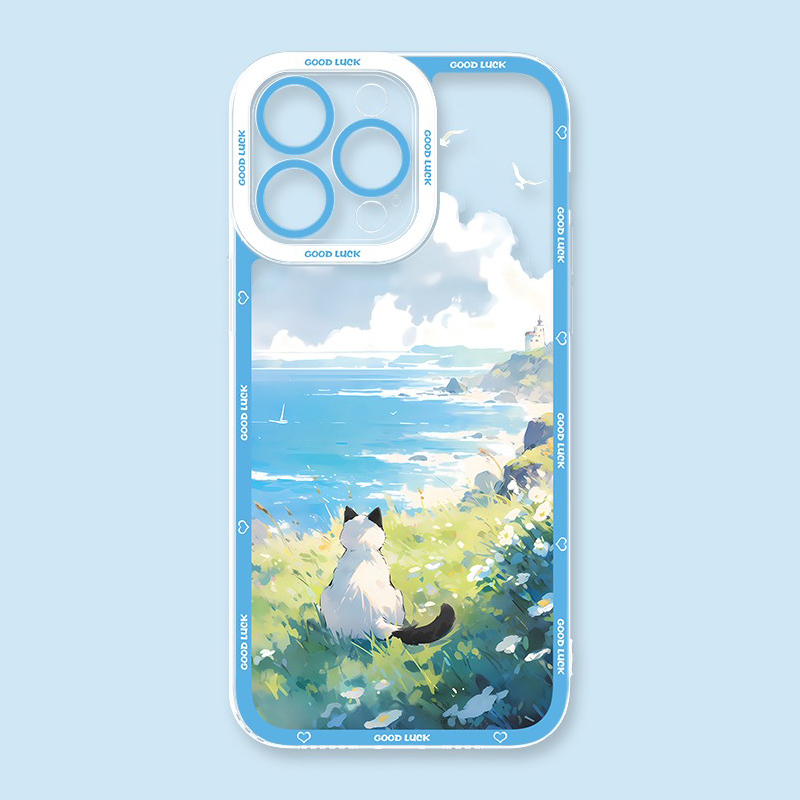 可愛萌寵天使眼透明防摔軟殼-ZUIHANG SHOP