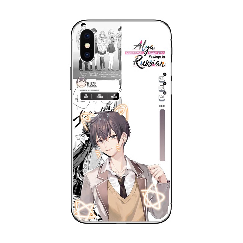 艾莉同學新款高清全包防摔玻璃殼-ZUIHANG SHOP