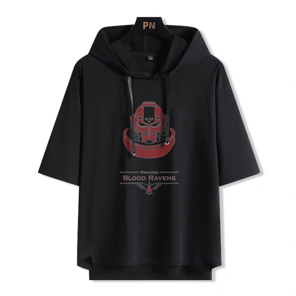 戰錘40K 星際戰士戰團 連帽短袖T恤-ZUIHANG SHOP