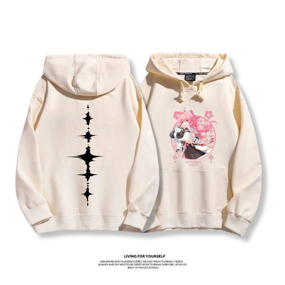 鳴潮新款 親子情侶男女款連帽衛衣