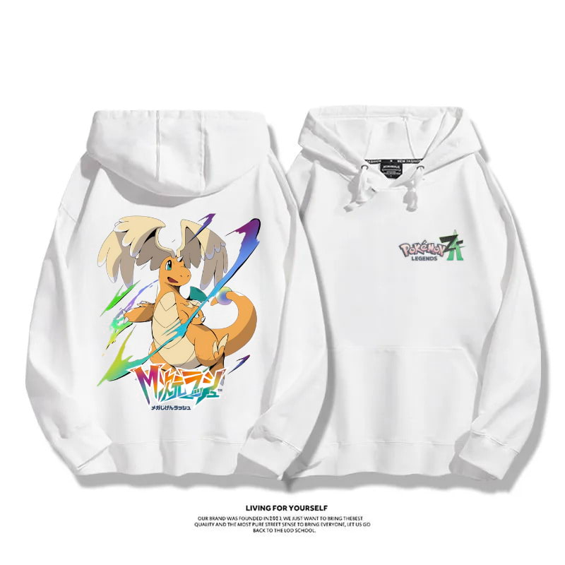 寶可夢傳說 Z-A 2025秋冬新款 親子情侶男女連帽衛衣
