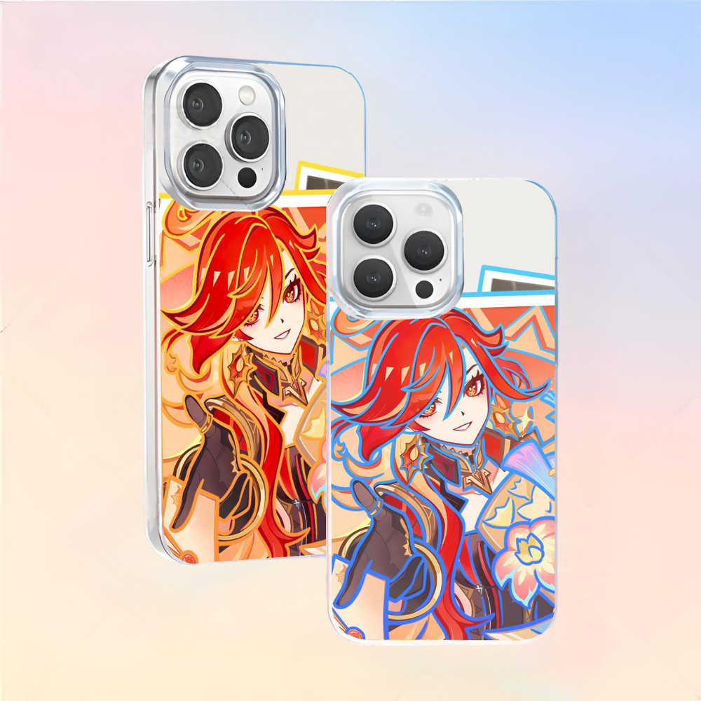 原神極光金漸變防摔手機殼