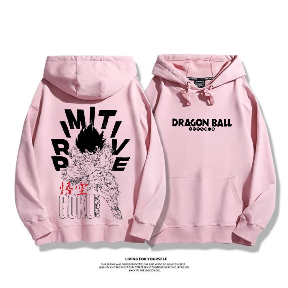 七龍珠 秋冬聯名新款 親子情侶裝連帽衛衣