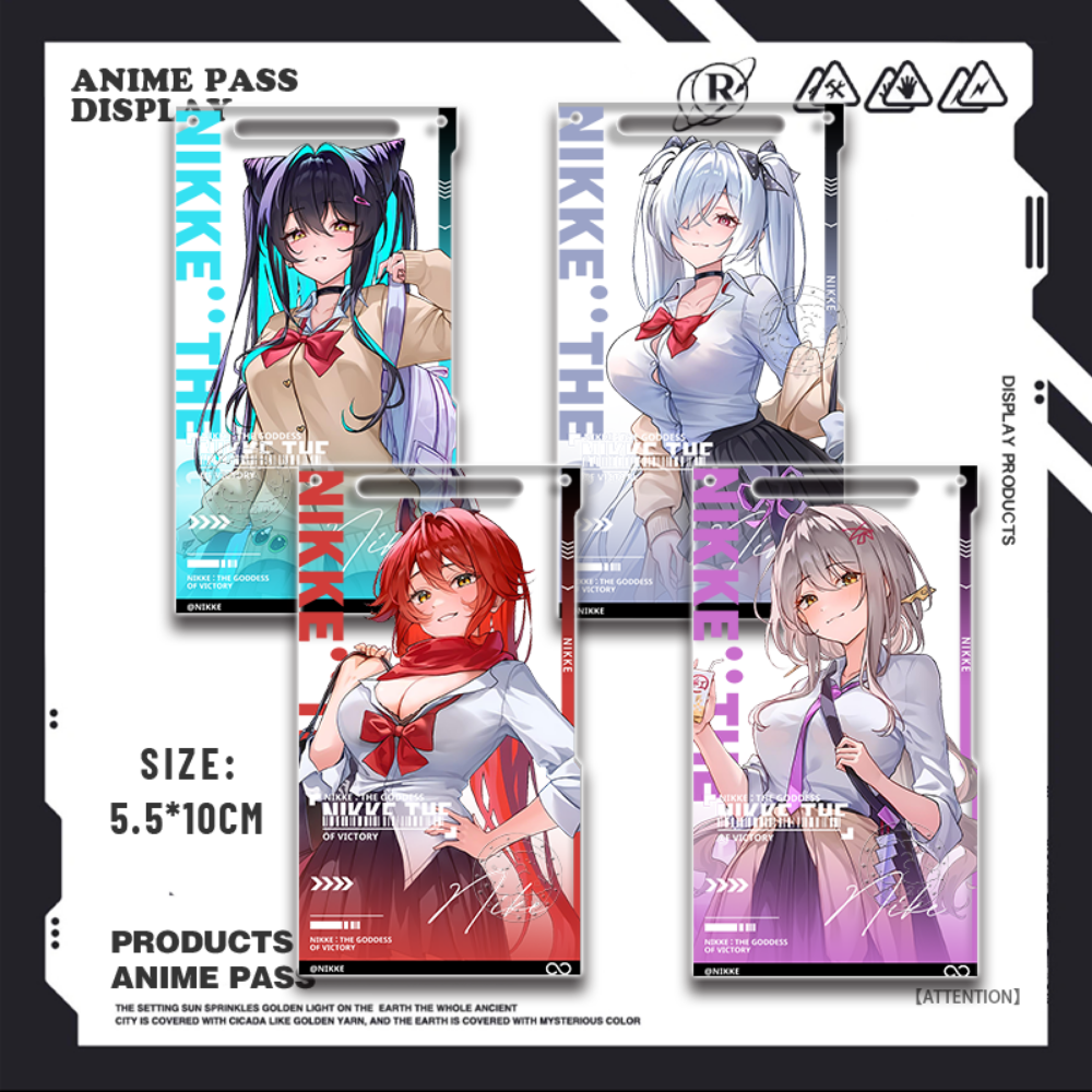 勝利女神NIKKE亞克力通行證掛飾