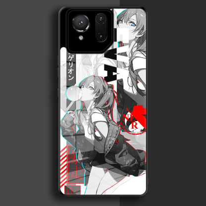 ROG新世紀福音戰士鋼化玻璃手機殼