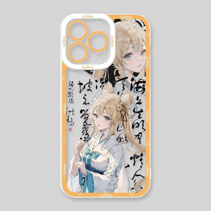 原神古風天使眼透明防摔軟殼-ZUIHANG SHOP