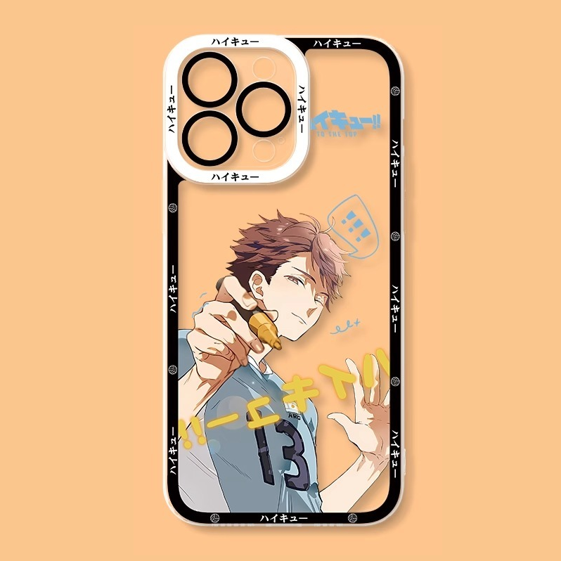 排球少年天使眼透明防摔軟殼-ZUIHANG SHOP