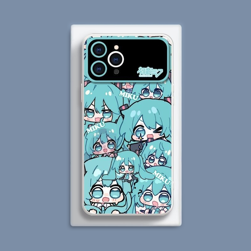 Miku初音未來液態大視窗全包矽膠防摔軟殼-ZUIHANG SHOP