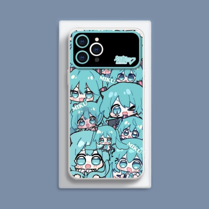 Miku初音未來液態大視窗全包矽膠防摔軟殼-ZUIHANG SHOP