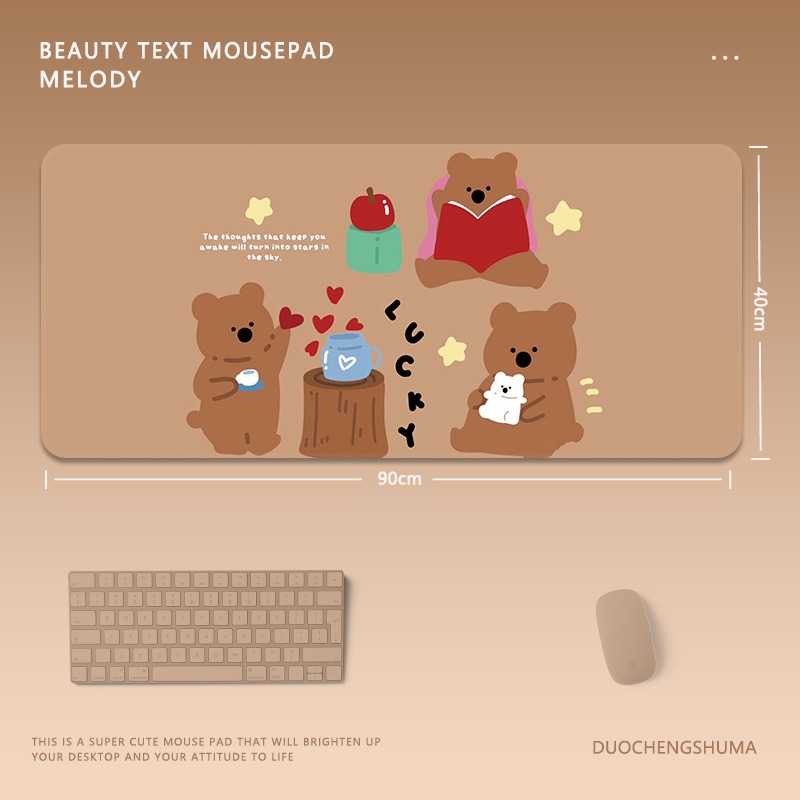 可愛卡通 主題桌墊 布質滑鼠墊-ZUIHANG SHOP