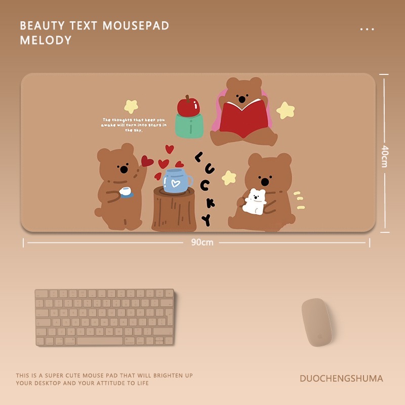 可愛卡通 主題桌墊 布質滑鼠墊-ZUIHANG SHOP