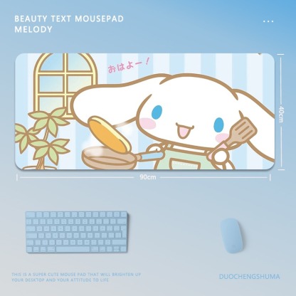 三麗鷗 主題桌墊 布質滑鼠墊-ZUIHANG SHOP