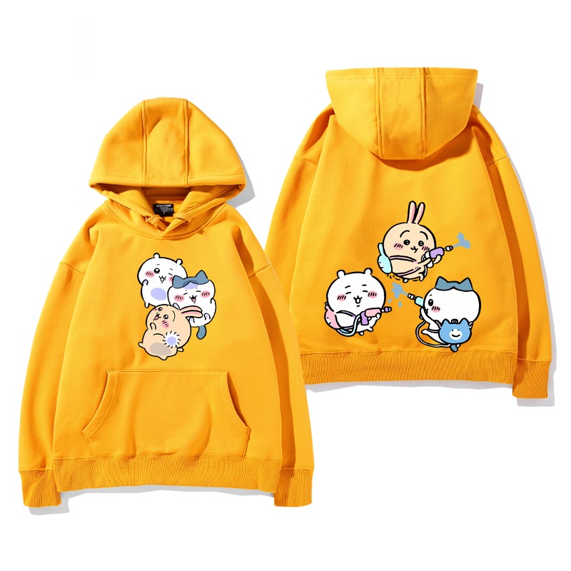 Chiikawa 2025秋冬新款 親子情侶男女連帽衛衣