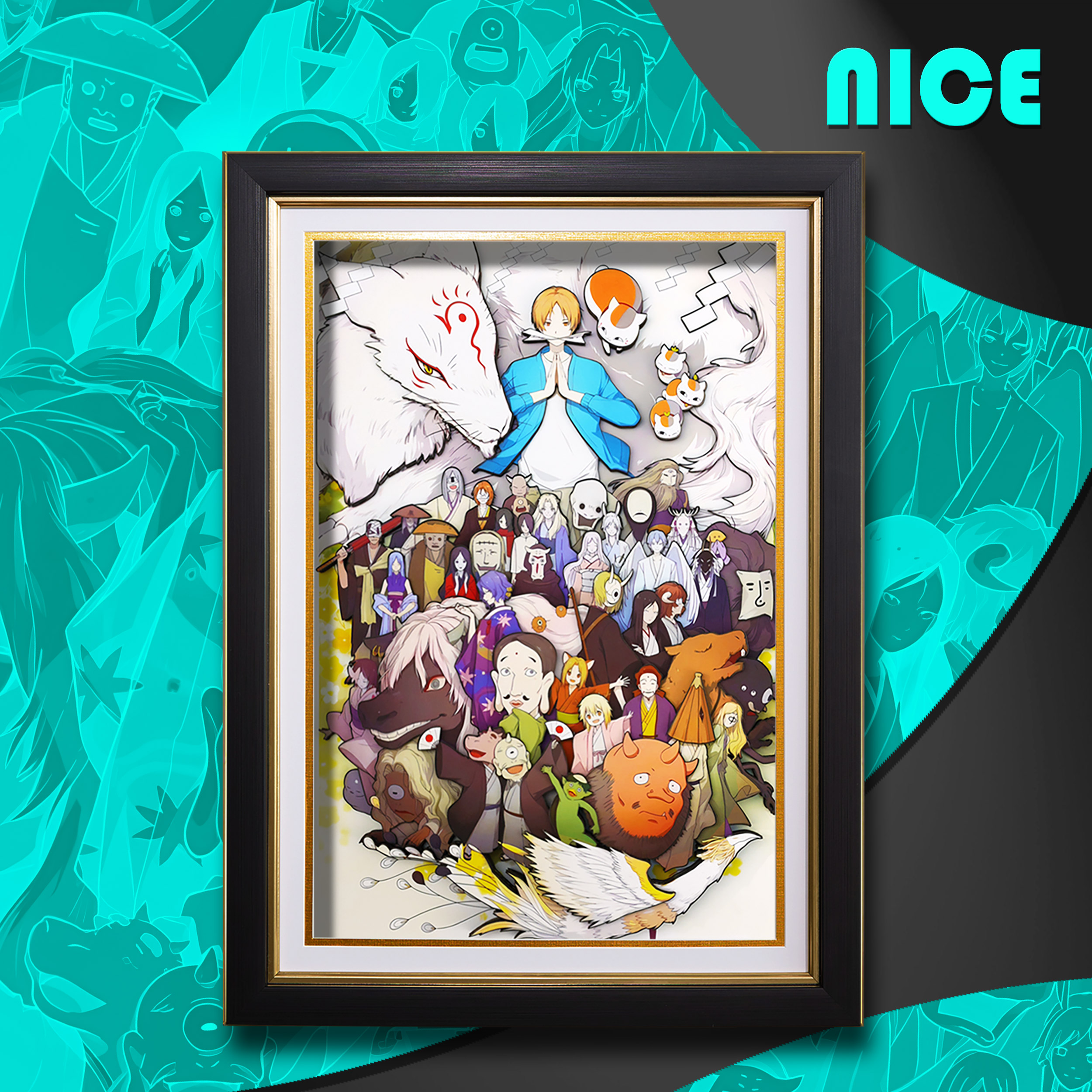 夏目友人帳 3D立體畫-ZUIHANG SHOP