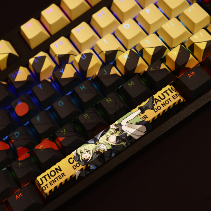 蔚藍檔案鐵道雙子透光RGB108鍵標準配列衛星軸鍵帽-ZUIHANG SHOP