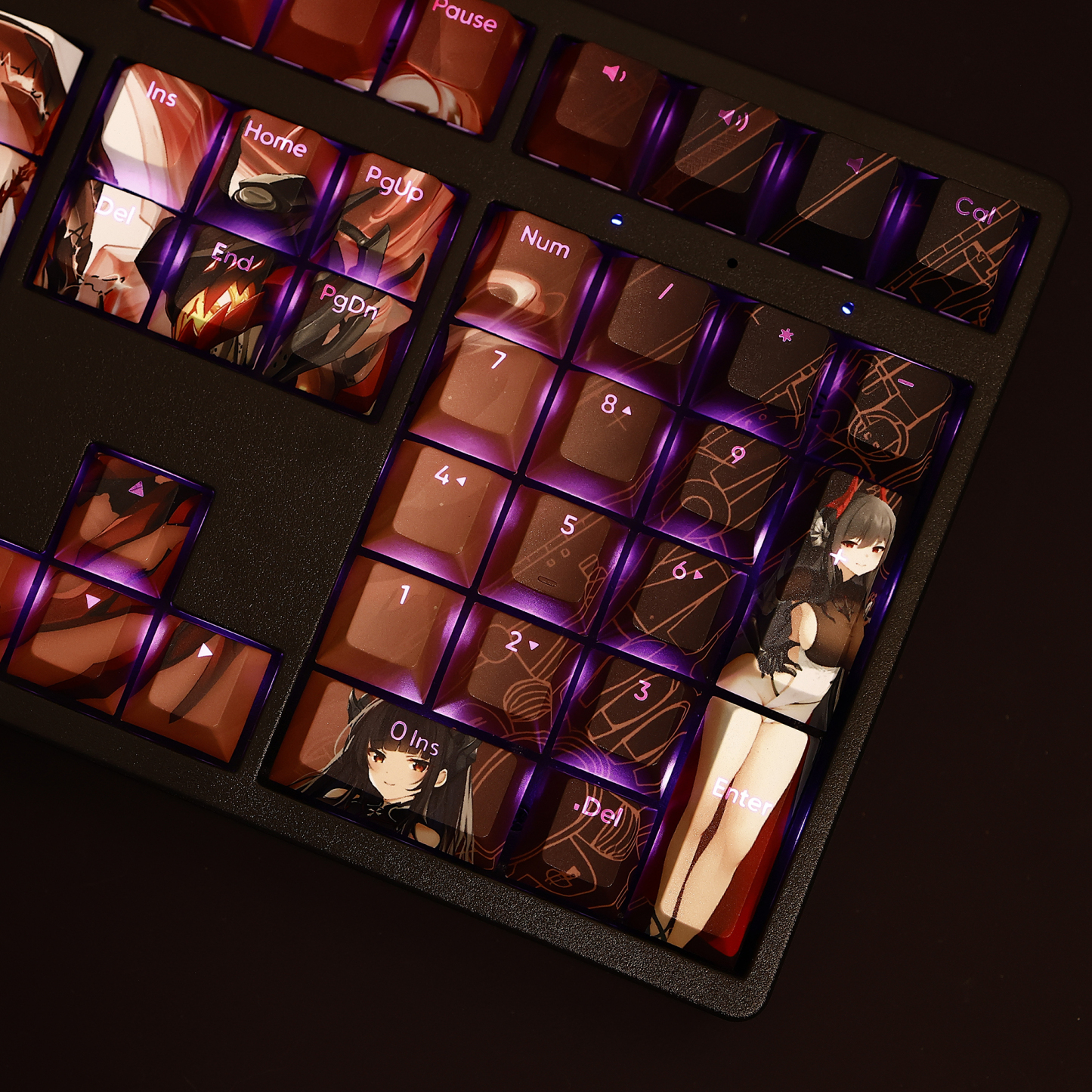 碧藍航綫亞爾薇特透光RGB108鍵標準配列衛星軸鍵帽-ZUIHANG SHOP