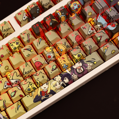 高分少女透光RGB108鍵標準配列衛星軸鍵帽-ZUIHANG SHOP