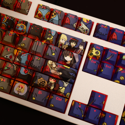 高分少女透光RGB108鍵標準配列衛星軸鍵帽-ZUIHANG SHOP