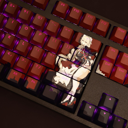 絕區零麗娜透光RGB108鍵標準配列衛星軸鍵帽-ZUIHANG SHOP