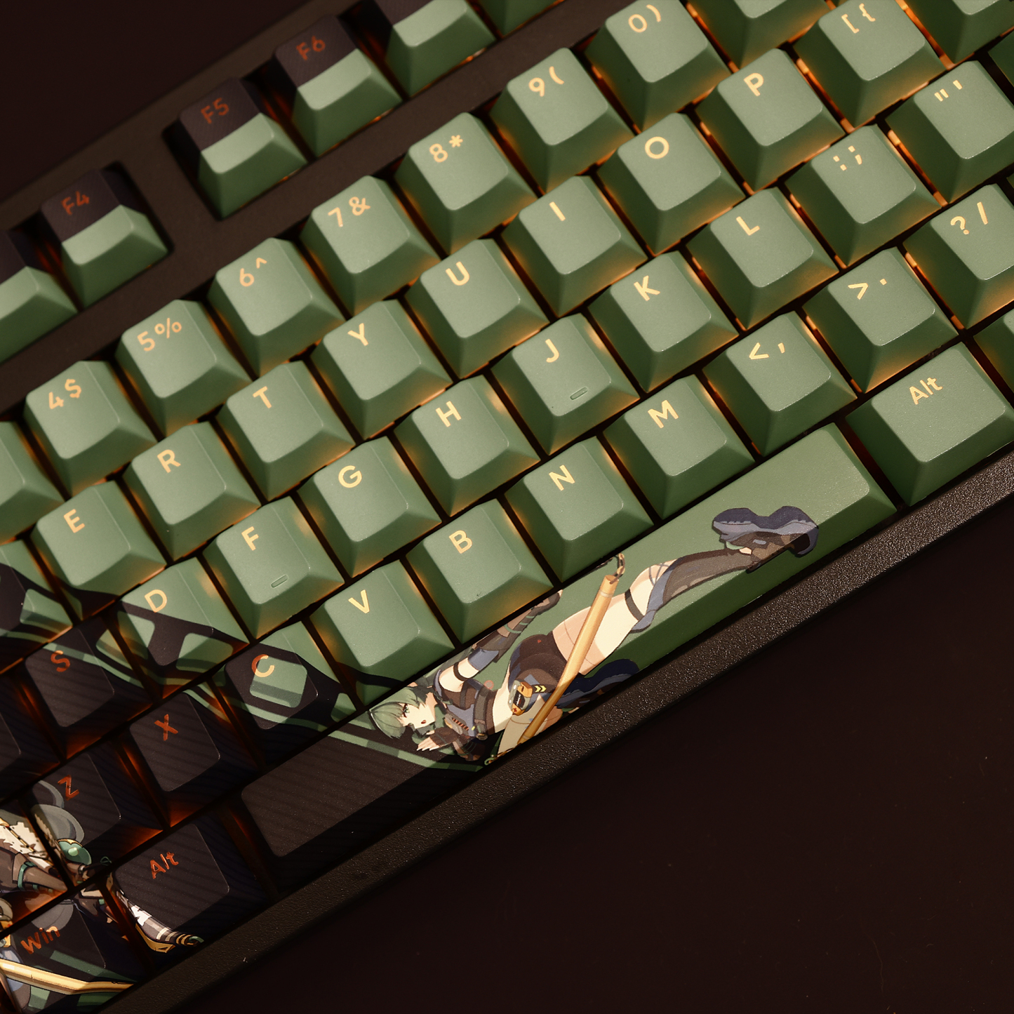 絕區零青衣透光RGB108鍵標準配列衛星軸鍵帽-ZUIHANG SHOP