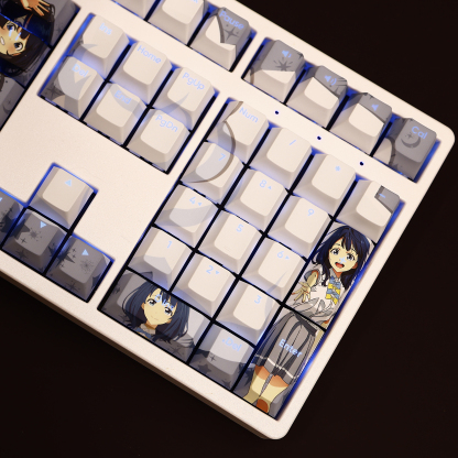 八奈見杏菜透光RGB108鍵標準配列衛星軸鍵帽-ZUIHANG SHOP