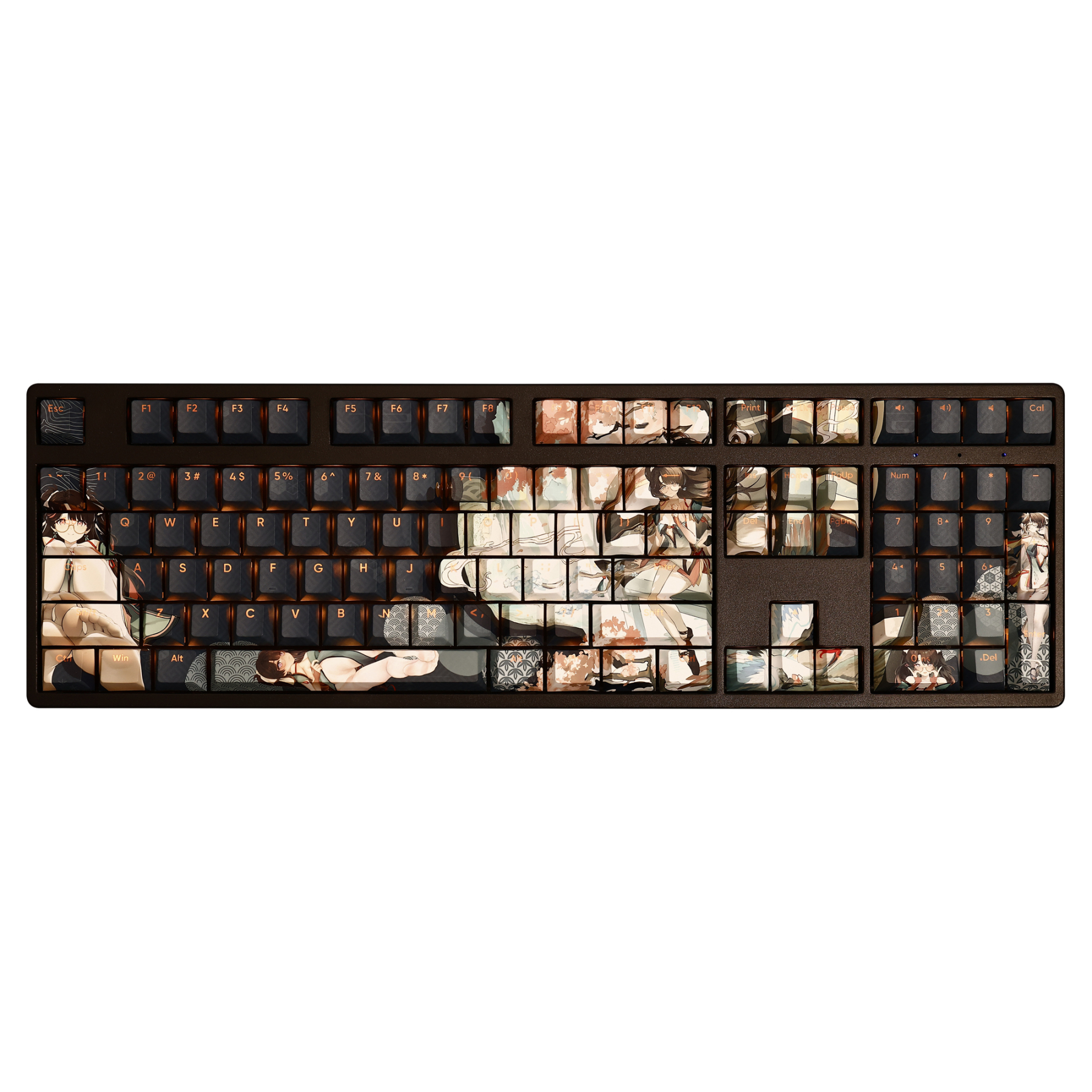 鳴潮折枝透光RGB108鍵標準配列衛星軸鍵帽-ZUIHANG SHOP