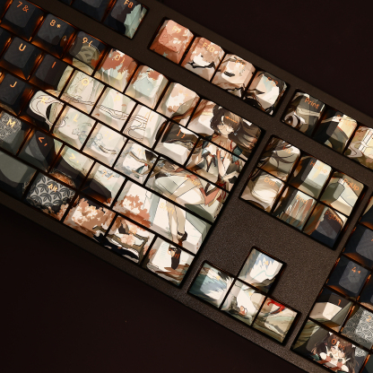 鳴潮折枝透光RGB108鍵標準配列衛星軸鍵帽-ZUIHANG SHOP