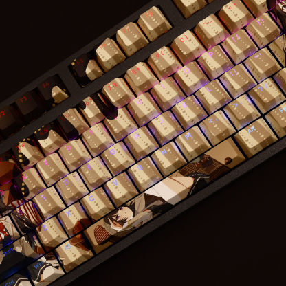 周防有希透光RGB108鍵標準配列衛星軸鍵帽-ZUIHANG SHOP