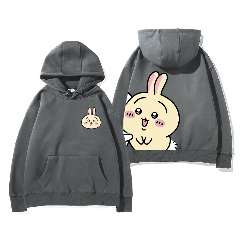 chiikawa 2025秋冬新款親子情侶裝連帽衛衣