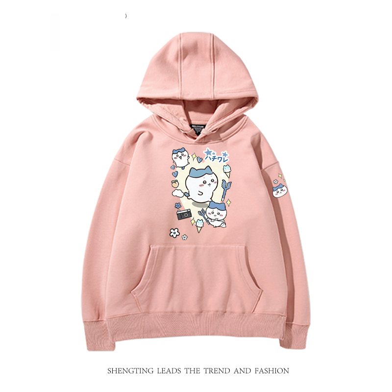 Chiikawa新款 親子情侶男女款連帽衛衣-ZUIHANG SHOP