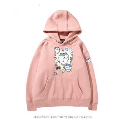 Chiikawa新款 親子情侶男女款連帽衛衣-ZUIHANG SHOP